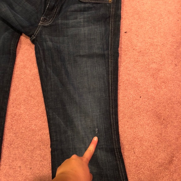 7 for all Mankind size 32 A pocket jeans bootcut - Picture 3 of 5
